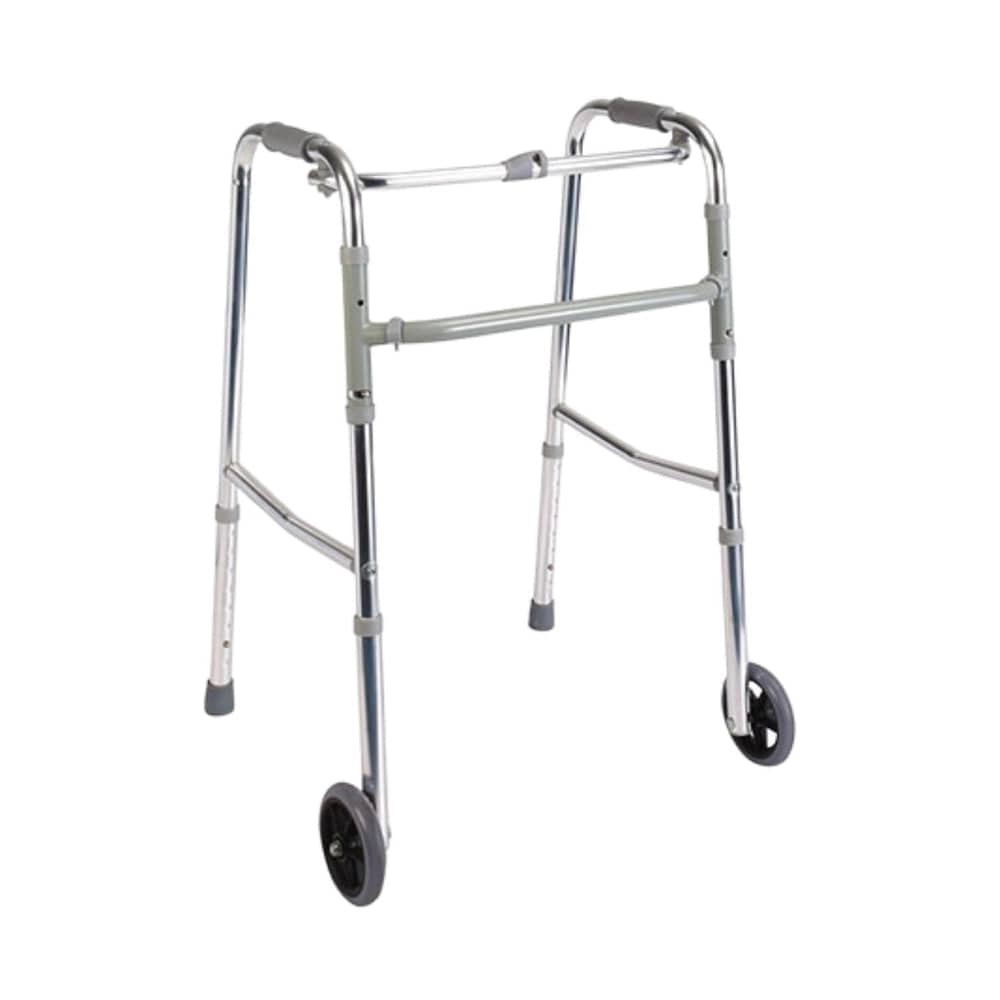 Andador de Aluminio Plegable C/Ruedas