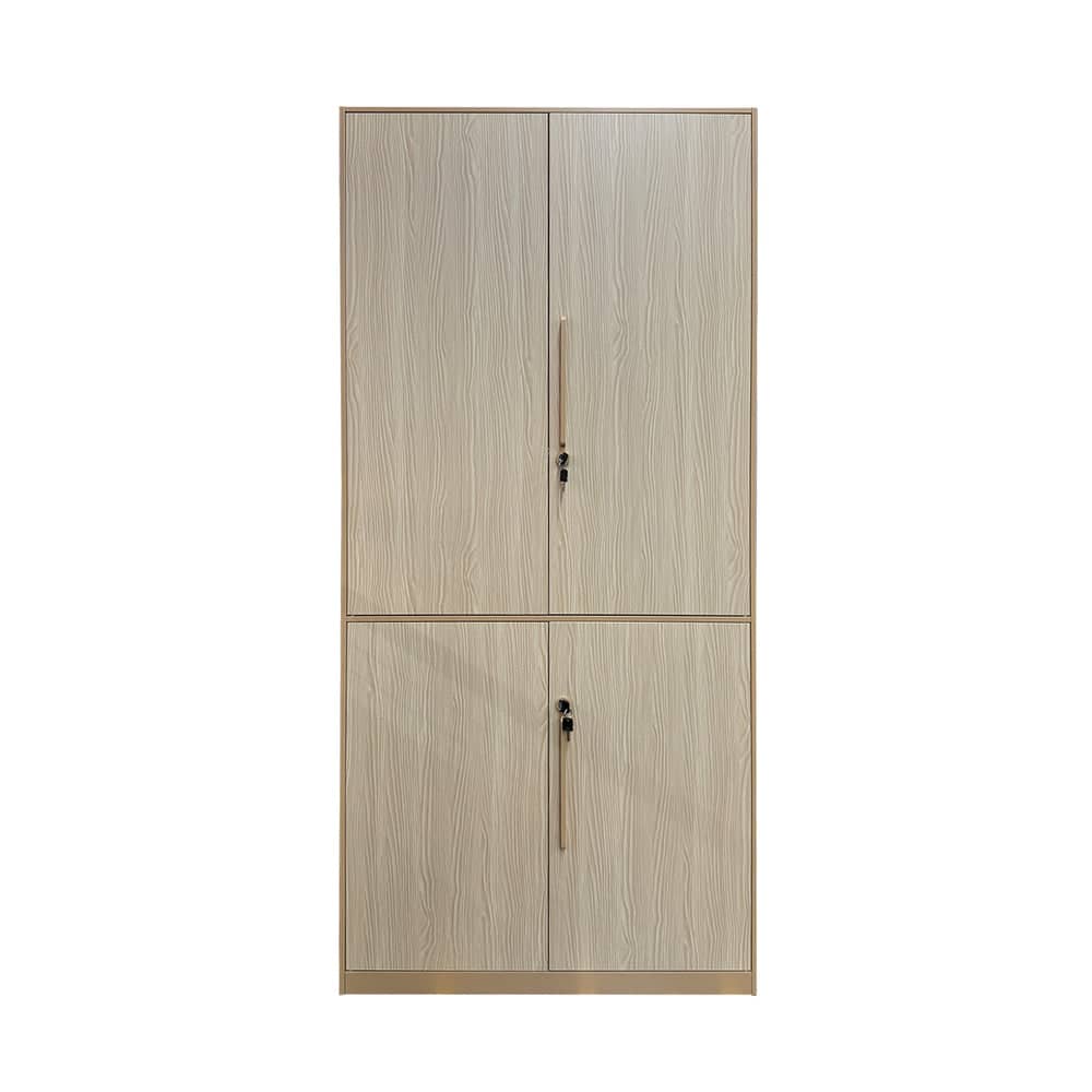 Armario Metálico con Acabado tipo Madera