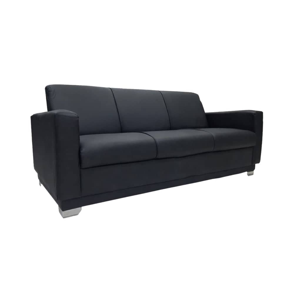 Sofa Maya Cuerina 3 Plazas