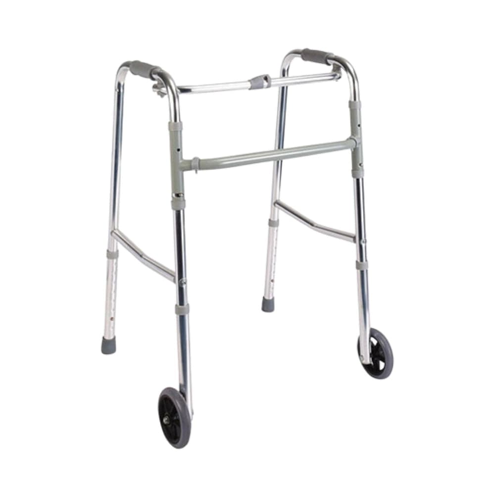 Andador de Aluminio Plegable C/Ruedas