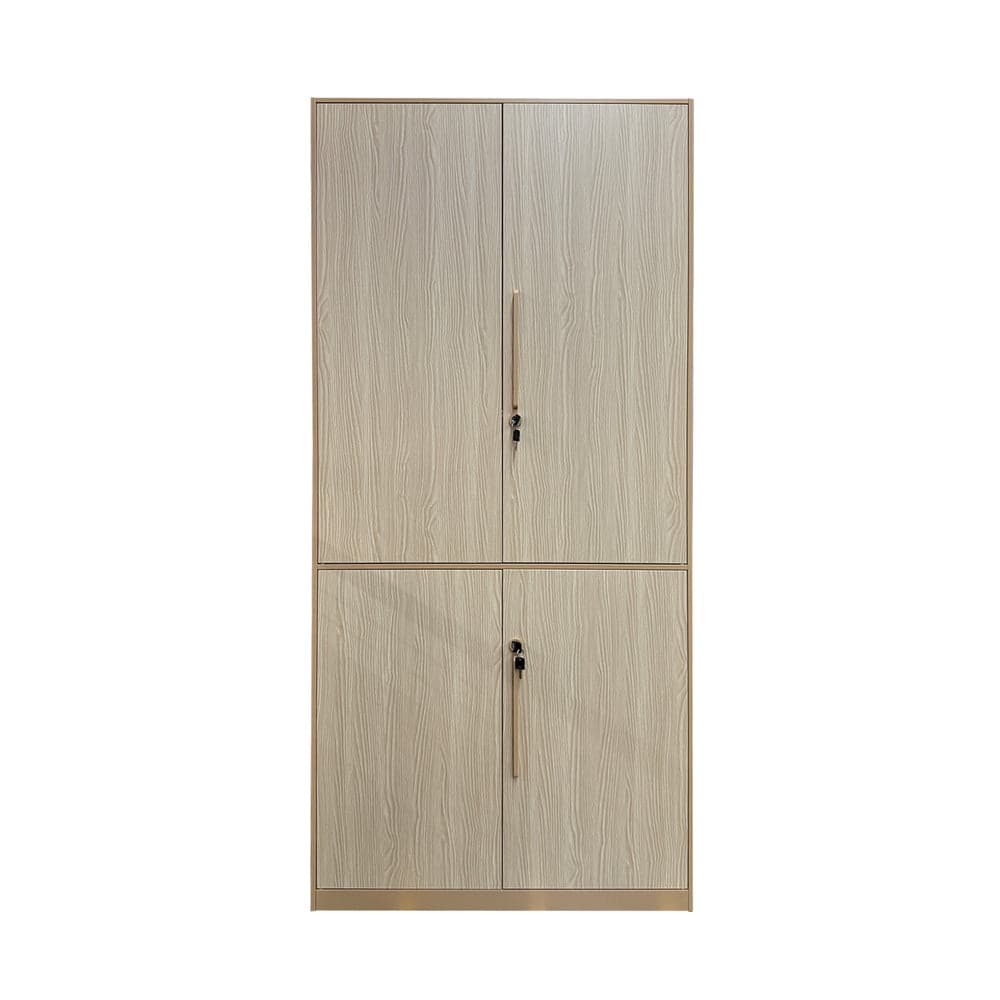 Armario Metálico con Acabado tipo Madera